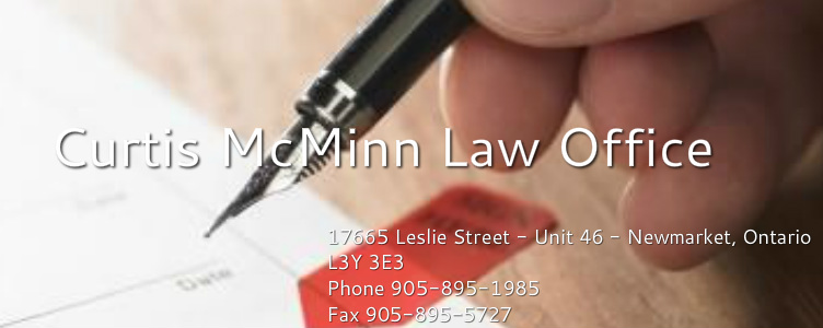 Curtis McMinn Law Office — 17665 Leslie Street, Newmarket